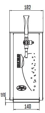 Kit tireuse à bière 1 bec