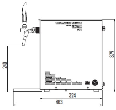Kit tireuse à bière 1 bec