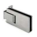Charnière pour porte en verre, ajustable Genie