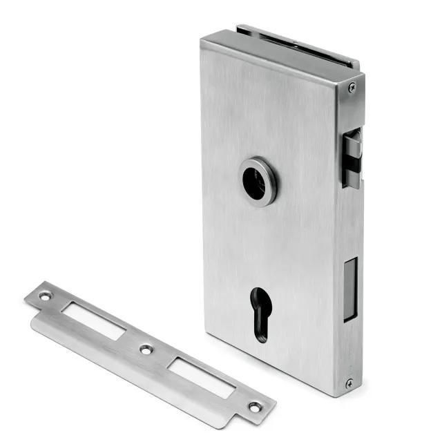OFFICE Serrure de porte en verre Marelle