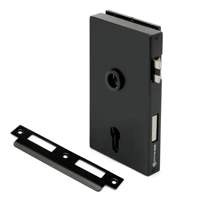 OFFICE Serrure de porte en verre Marelle