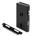 OFFICE Serrure de porte en verre Marelle