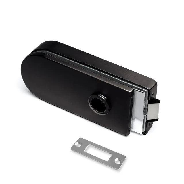 Serrure de porte en verre, déverrouillable Sevennah