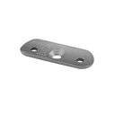 Berceau pour tube, distance du trou 45 mm; 131810-042-12; main-courante Ø42,4 mm, inox brossé 304 (13181004212)