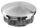Embout, Easy Hit, arrondi; 145729-242-12; pour tube Ø42,4 mm x 2 mm, inox brossé 316 (14572924212)