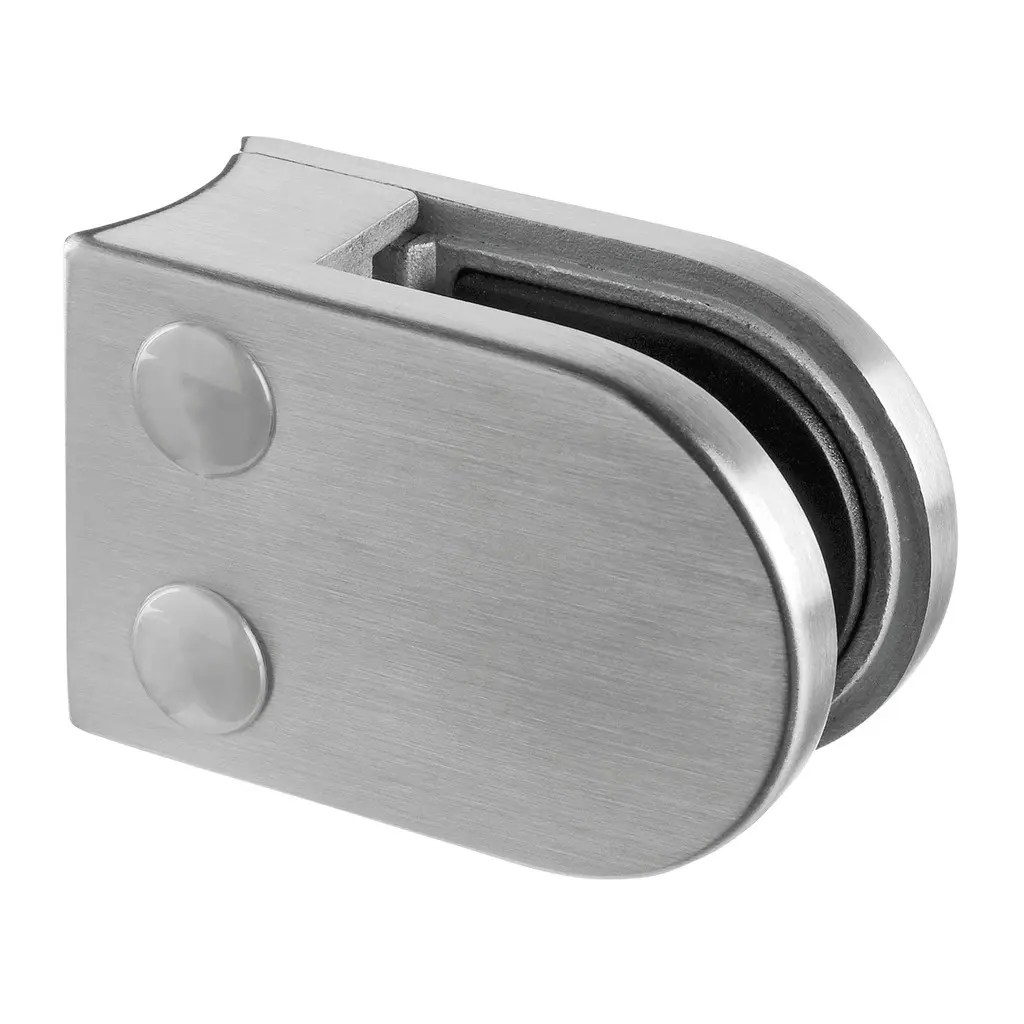Pince á verre, MOD 25, sans cales; 132500-042-12; tube Ø42,4 mm, inox brossé 304 (13250004212)