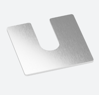 Blocs de distance pour Easy Glass Max; 168516-001; 80x80 mm, épaisseur 1 mm (19692118000)