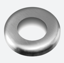Cache-embase; 130516-042; tube Ø42,4 mm, Ø85 x 12 mm, inox brossé 304 (13051604212)