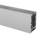 EG Up, profil pour montage au sol; L=5000 mm, aluminium brossé, anodisé 25µm (16692450018)