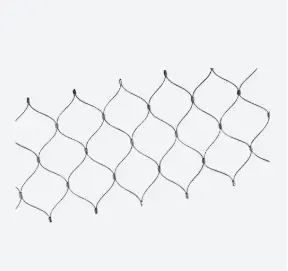 Easy Q-web, filet, largeur=60 mm, H=600 mm; 147910-500-06; câble 1,5 mm, L=50 m, inox brossé 316 (14790650112)