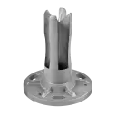 Embase-manchon; 130942-060; tube Ø60,3 mm x 2 mm, inox brut 304 (13094206000)