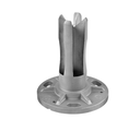 Embase-manchon; 140942-233; tube Ø33,7 mm x 2 mm, inox brut 316 (14094223300)