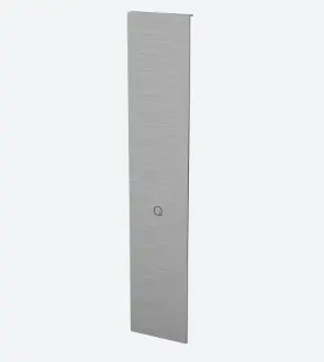 Embout, Easy Glass Prime "Y", pour escaliers; 168443-02-18; montage latéral, droite, aluminium brossé, anodisé (16673706318) 