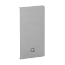Embout, Easy Glass Prime, montage latéral; 168432-01-00; gauche, aluminium, brut (16673406100)