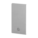 Embout, Easy Glass Prime, montage latéral; 168432-02-00; droite, aluminium, brut (16673506100)