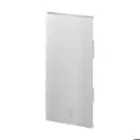 Embout, Easy Glass Pro, montage latéral; 168132-02-18; droite, aluminium brossé, anodisé (16673501518)
