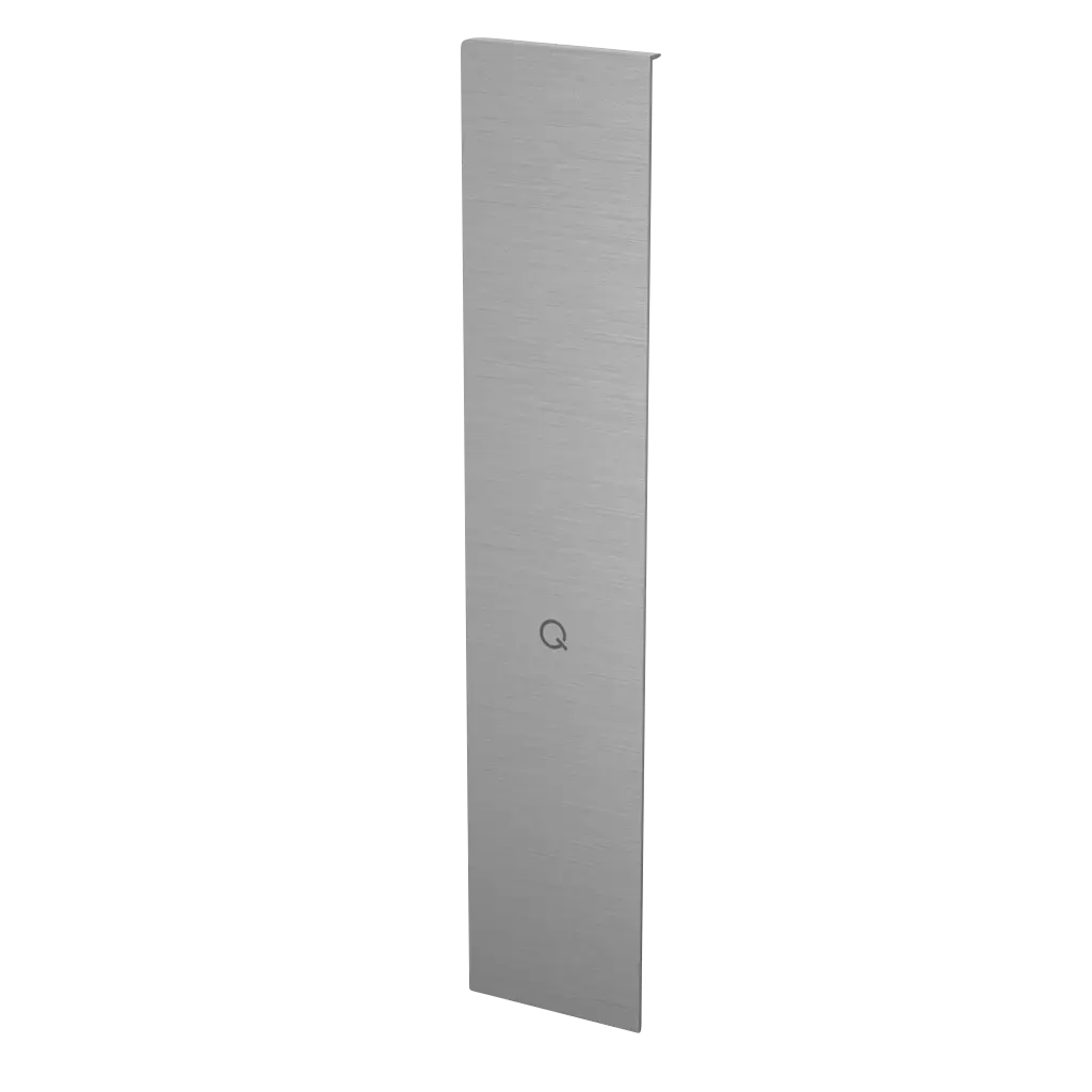 Embout, Easy Glass Smart "Y", pour escaliers; 168243-02-18; Easy Glass Smart | pour le montage latéral d'un profilé de sol en Y dans les escaliers | brossé anodisé aluminium | pour extérieur utiliser 16673603318 16673703318 - NEW
