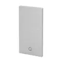 Embout, Easy Glass Smart+, montage au sol; 168312-00-00; , gauche et droite, aluminium, brut - NEW