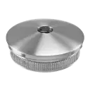 Embout, Easy Hit, arrondi, filetage M10; 145735-042; pour tube Ø42,4 mm x 2,6 mm, inox brossé 316 (14573504212)