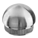 Embout, Easy Hit, semi-circulaire; 135730-248-12; pour tube Ø48,3 mm x 2 mm, inox brossé 304 (13573024812)