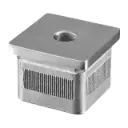 Embout, Square Line, Easy Hit, plat, filetage M10; 134733; pour tube 40x40x2 mm, inox brossé 304 (13473304012) - SELL OUT