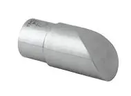 Embout, plat, pour tube à fond de gorge; 136738-042-12; p. escalier, biesauté, Ø42,4x1,5 mm, inox br. 304 (13673804212)