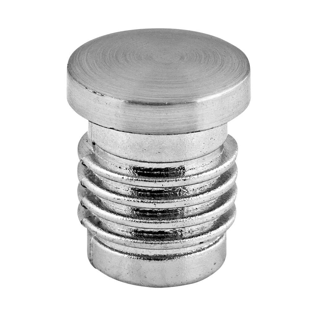 Embout; 151759-112; Ø12 mm x 1 mm, plastique, aspect inox brossé (24572911219)