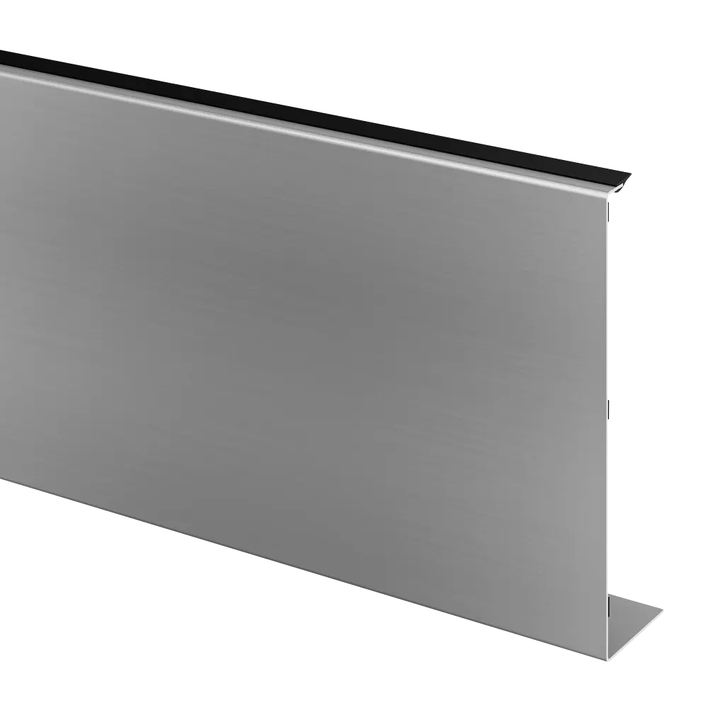 Habillage, EG Pro "Y", montage latéral; 168145-050-18; extérieur, L=5000 mm, aluminium brossé, anodisé (16692051618)