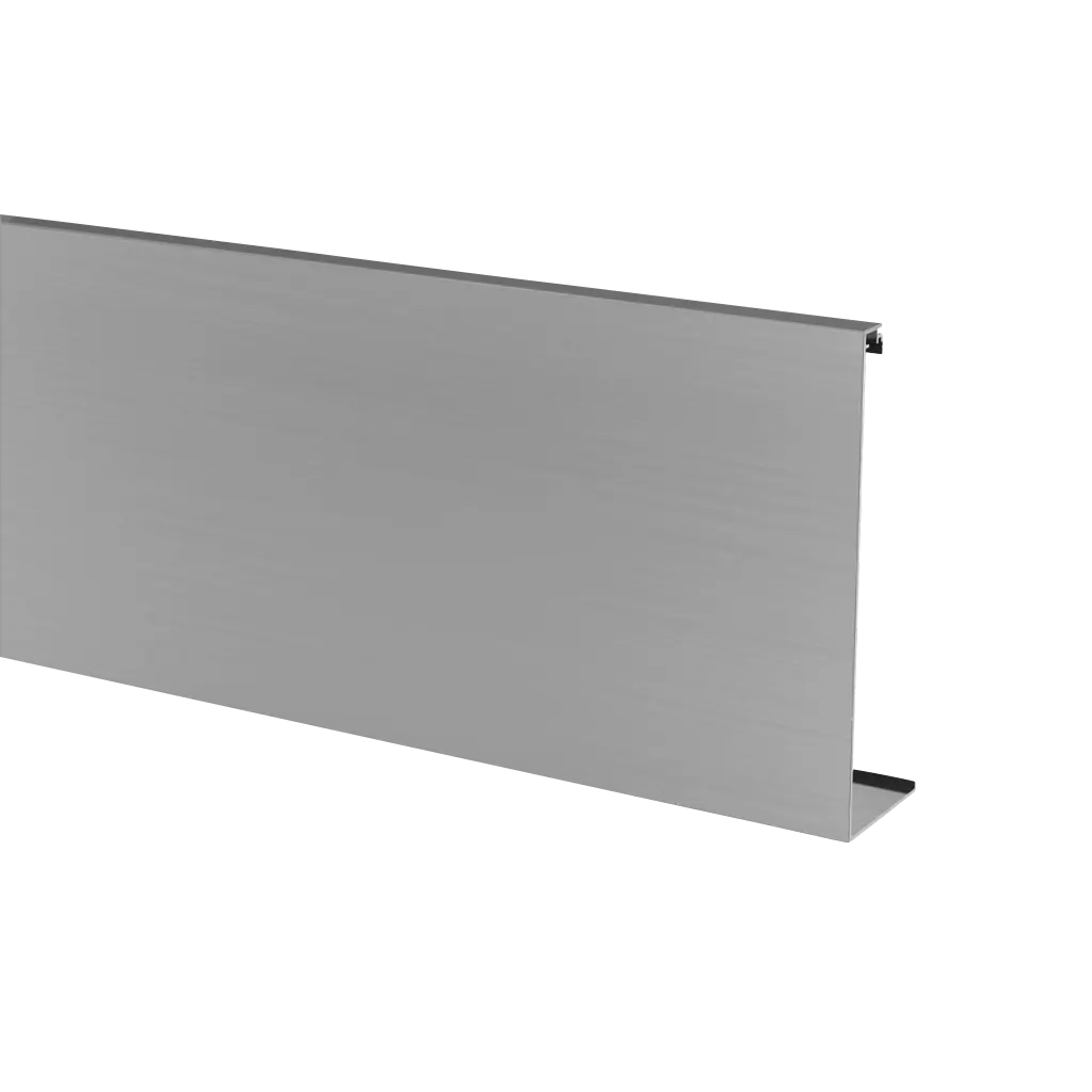 Habillage, installation par clipsage, Prime Y; 168444-050-00; , Easy Glass, L=5000 mm, aluminium, brut