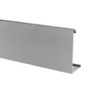 Habillage, installation par clipsage, Prime; 168434-050-00; , Easy Glass, L=5000 mm, aluminium, brut