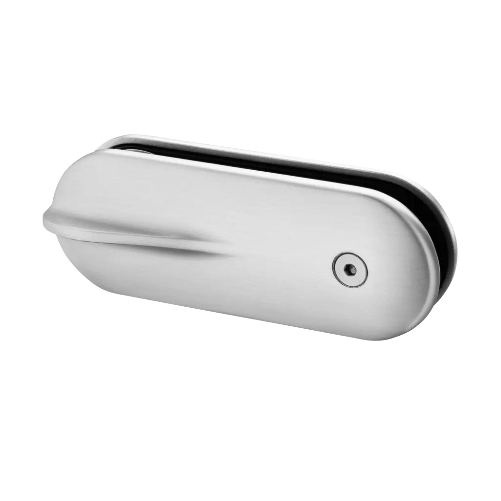 Loquet de portillon; 140284; verre - verre 6 - 12, 76 mm, inox brossé 316 (14028250012) - NEW