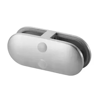 Pince de liaison, double, MOD 28, 6 - 12,76 mm; 132870-13-12; sans cales, inox brossé 304 (13280070012)