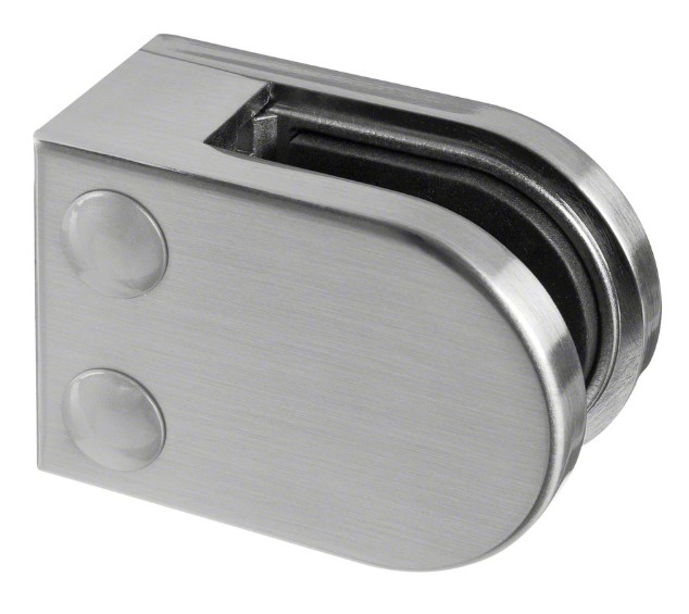 Pince à verre, MOD 2500, sans cales; 102500-000-19; plat, zamak, aspect inox brossé (10250000019) - NEW