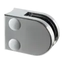 Pince á verre, MOD 2700, sans cales; 102700-042-19; tube Ø42,4 mm, zamak, aspect inox brossé