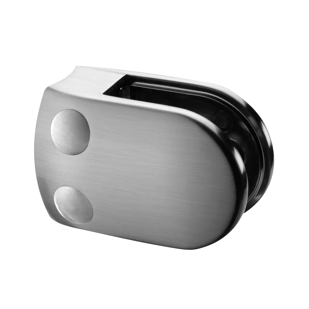 Pince à verre, MOD 2800, sans cales; 102800-042-19; tube Ø42,4 mm, zamak, aspect inox brossé (10280004219)