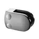 Pince à verre, MOD 2800, sans cales; 102800-042-19; tube Ø42,4 mm, zamak, aspect inox brossé (10280004219)