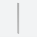 Poteau, Easy Alu, 60x15 mm; 160561-104-00; H=1040 mm, aluminium, brut (16056010400)