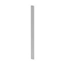 Poteau, Easy Alu, 60x15 mm; 160561-124-00; H=1240 mm, aluminium, brut (16056012400)