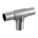 Raccord "T"; 130307-233-12; tube Ø33,7 mm x 2 mm, inox brossé 304 (13030723312)