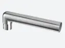 Raccord, 90° pour 180°, côtés asymétriques; 130306-242; tube Ø42,4 mm x 2 mm, inox brossé 304 (13030624212)