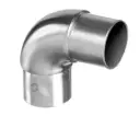 Raccord, 90°, courbé; 140305-042-12; tube Ø42,4 mm x 2,6 mm, inox brossé 316 (14030504212)