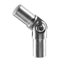 Raccord, orientable, (- 90° à + 90°); 131302-016-12; tube Ø16 mm x 1 mm, inox brossé 304 (13030201612)