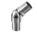 Raccord, orientable, (- 90° à + 90°); 140302-233-12; tube Ø33,7 mm x 2 mm, inox brossé 316 (14030223312)