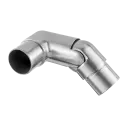 Raccord, orientable, droite, (0°-70°); 130317-248-02; tube Ø48,3 mm x 2 mm, inox brossé 304 (13031824812)