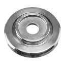 Rosace, tube Ø42,4 mm, rond, 60 mm; 130501-042; inox brossé 304 (13050104212)