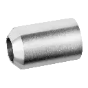 Support de barre, montage entre poteau; 130850-000; barre Ø12 mm, plat, inox brossé 304 (13085000012)