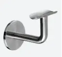 Support de main-courante p. mur, filetage M8; 130111-042-10; main-courante Ø42,4 mm, inox poli 304 (13011104210)