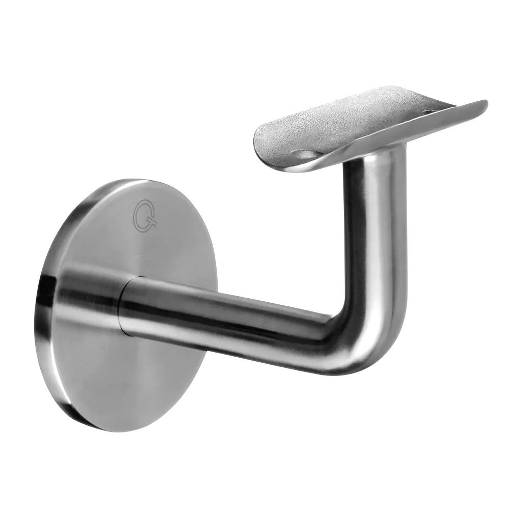Support de main-courante p. mur, filetage M8; 130111-048-12; main-courante Ø48,3 mm, inox brossé 304 (13011104812) - NEW; BLACK LINE