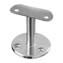 Support de main-courante pour mur; 130708-048-12; main-courante Ø48,3 mm, inox brossé 304 (13070804812)