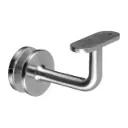 Support de main-courante pour verre, plat; 130117-000-12; pour verre 8 - 31,52 mm, inox brossé 304 (13011700012)